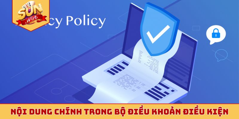 Nội dung chính trong bộ điều khoản điều kiện