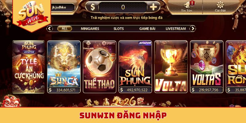 Sunwin Đăng Nhập