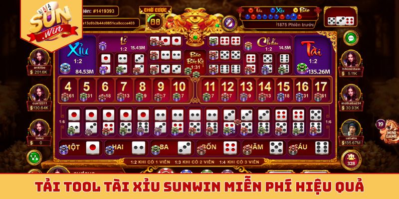 Tải tool tài xỉu Sunwin miễn phí hiệu quả