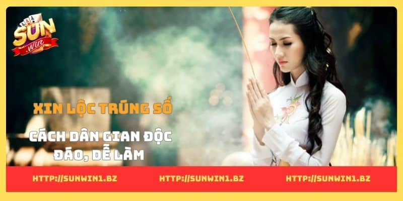 Xin lộc trúng số